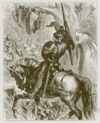 Sir Lancelot du Lake by John Gilbert